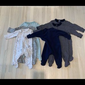 6 Pajamas (Old Navy & Simple Joy’s Carter’s)